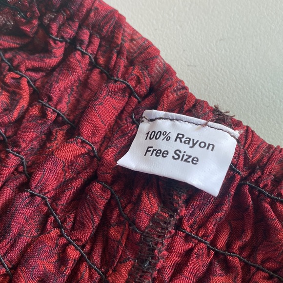 harem/Bell bottom pants One size BRAND NEW - Picture 4 of 4